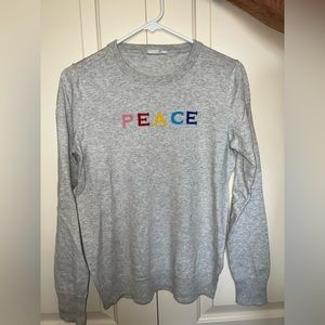 Peace sweater from gap! Super cute but never worn!